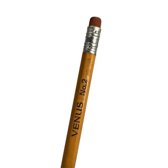 Venus Faber Castell No. 2 Pencils Made in USA Unsharpened 1 Wood Vintage - Picture 1 of 7